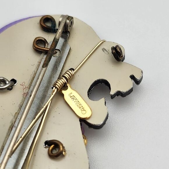 Rare Vintage LizTech Merlion Brooch - Picture 6 of 6